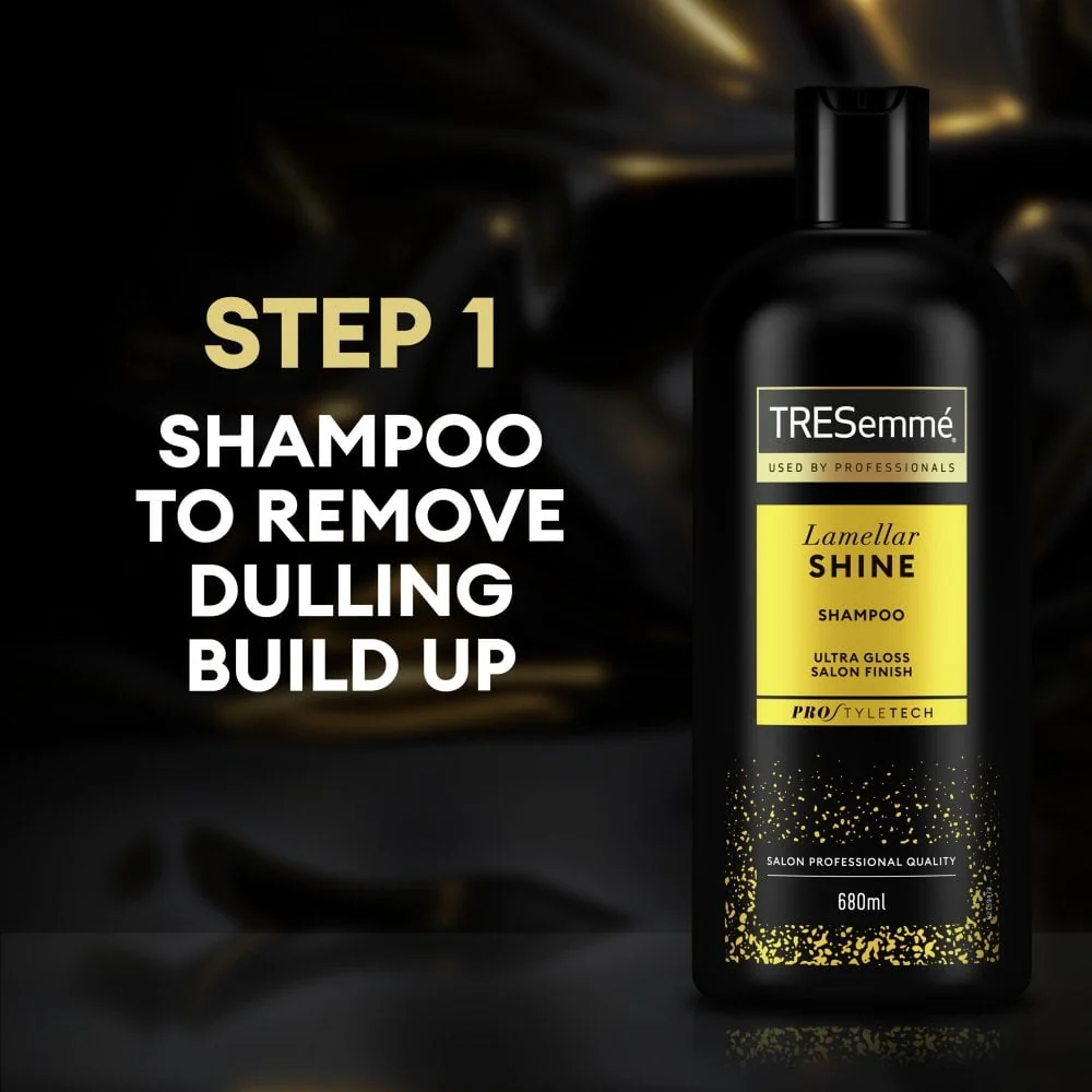 TRESemme Lamellar Shine Ultra Gloss Shampoo 680ml - Image 5