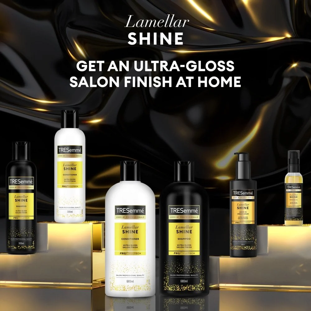 TRESemme Lamellar Shine Ultra Gloss Shampoo 680ml - Image 6
