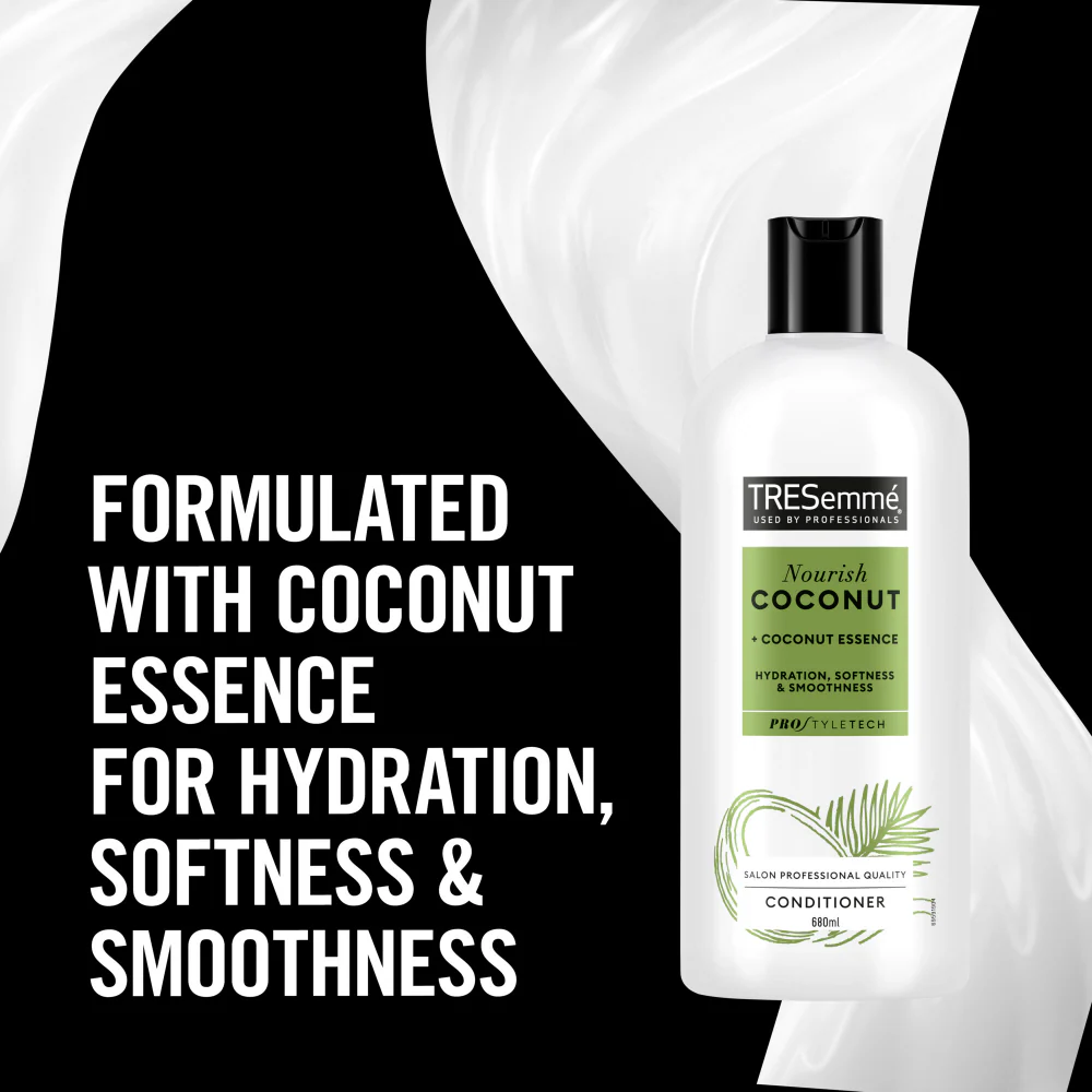 TRESemme Nourish Coconut Conditioner 680ml - Image 6