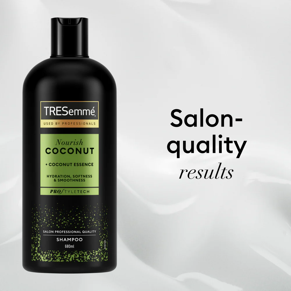 TRESemme Nourish Coconut Shampoo 680ml - Image 4