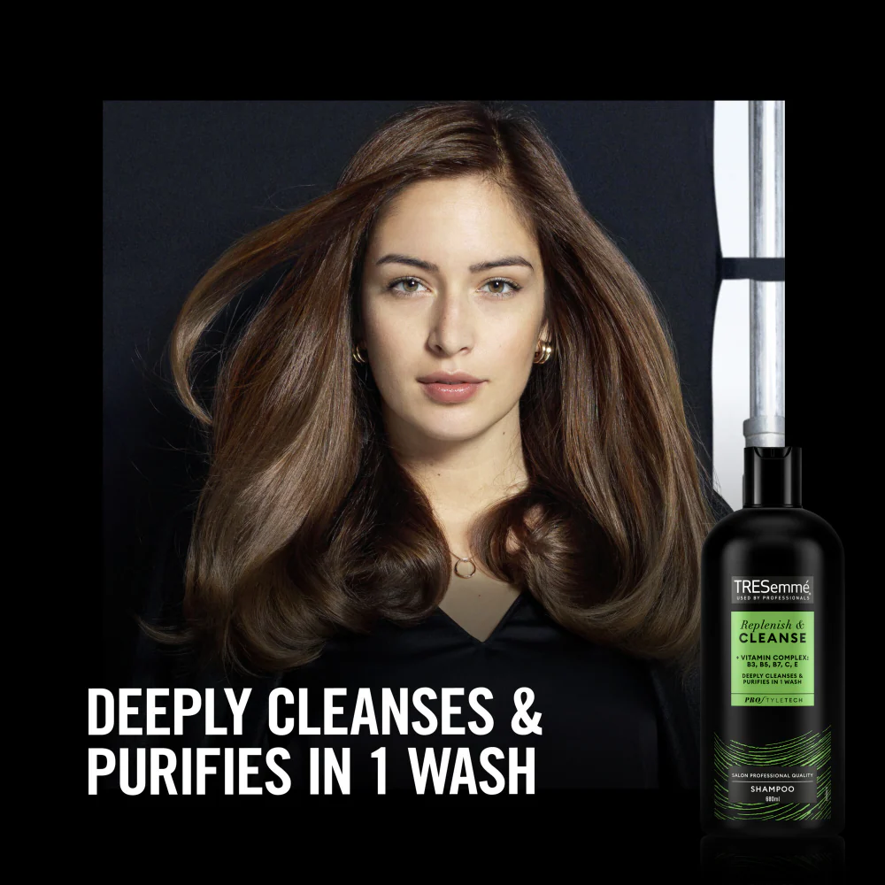 TRESemme Replenish & Cleanse Shampoo 680ml - Image 3