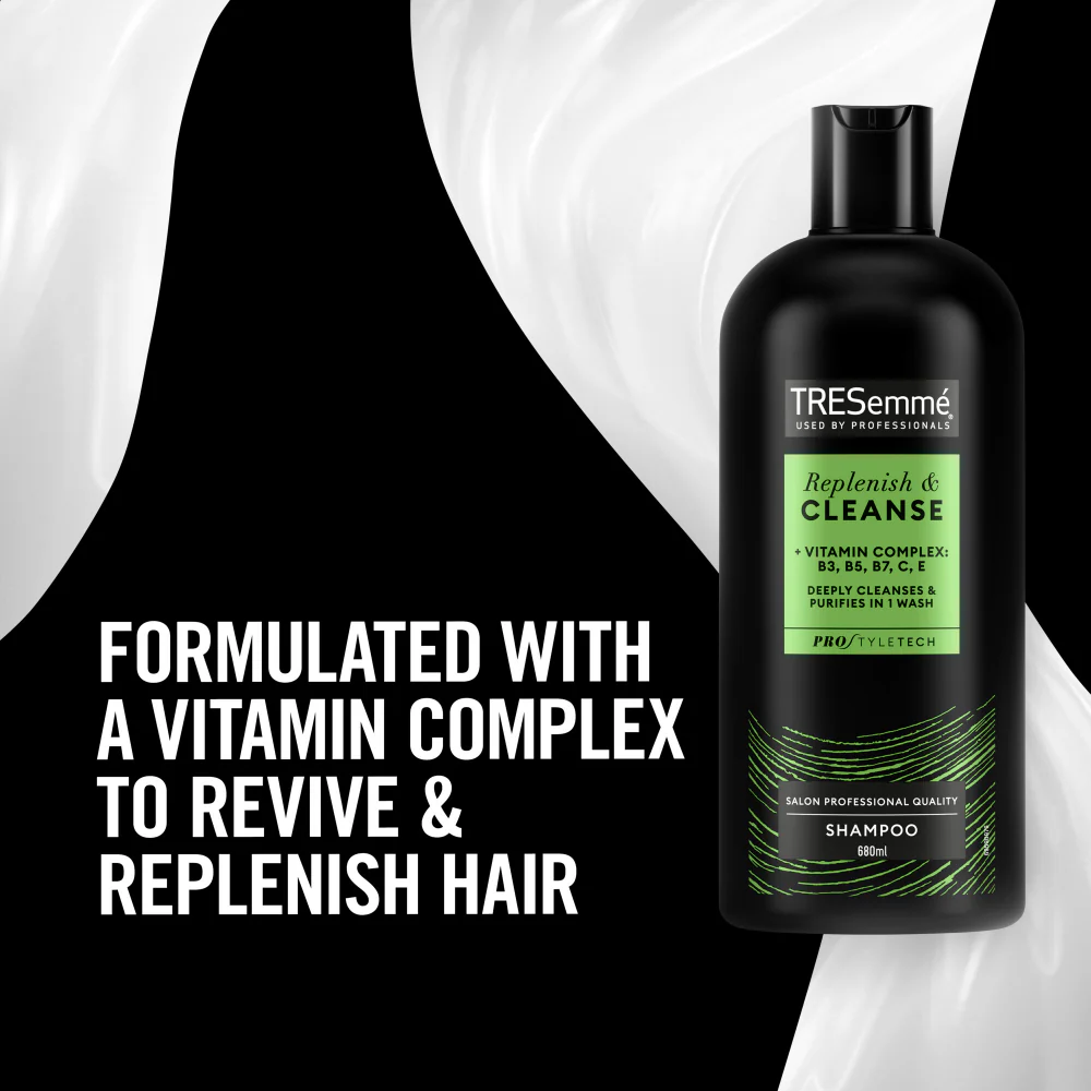 TRESemme Replenish & Cleanse Shampoo 680ml - Image 6