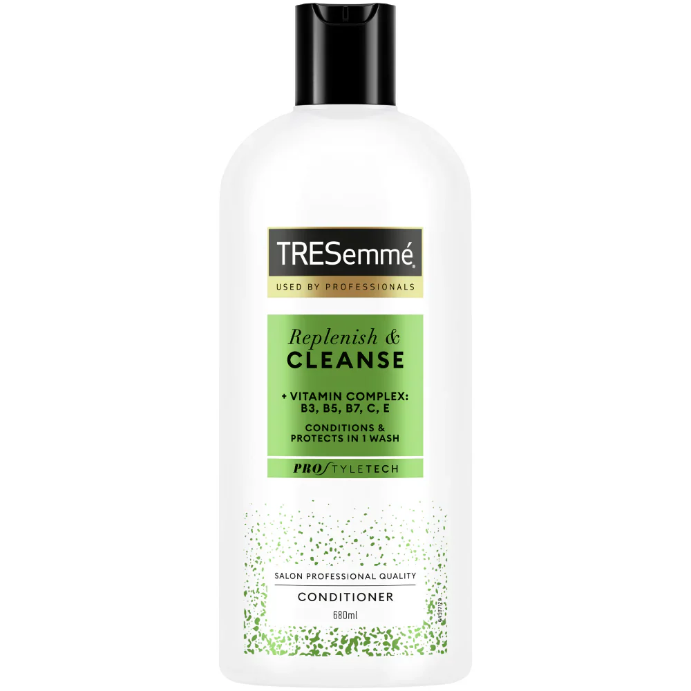 TRESemme Replenish & Cleanse Shampoo & Conditioner Twin 2 x 680ml - Image 2