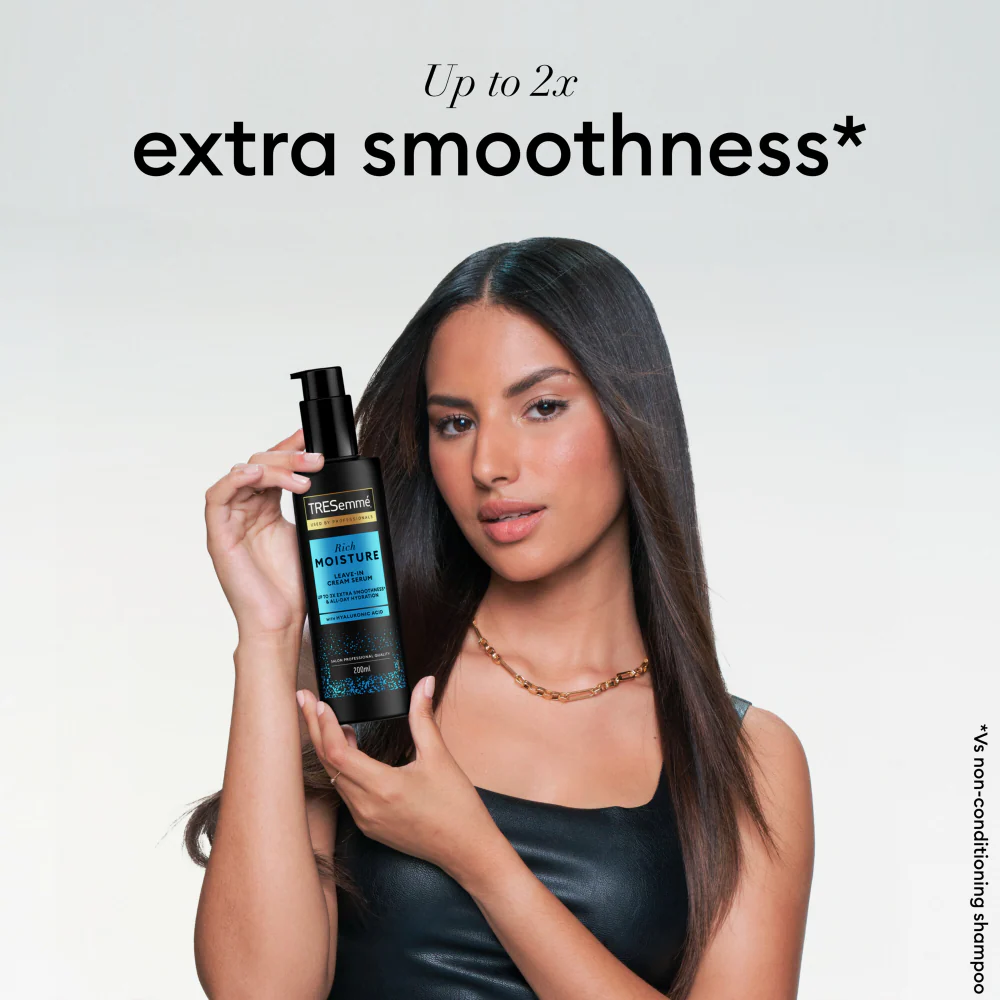 TRESemme Rich Moisture Leave-In Cream Hair Serum 200ml - Image 3