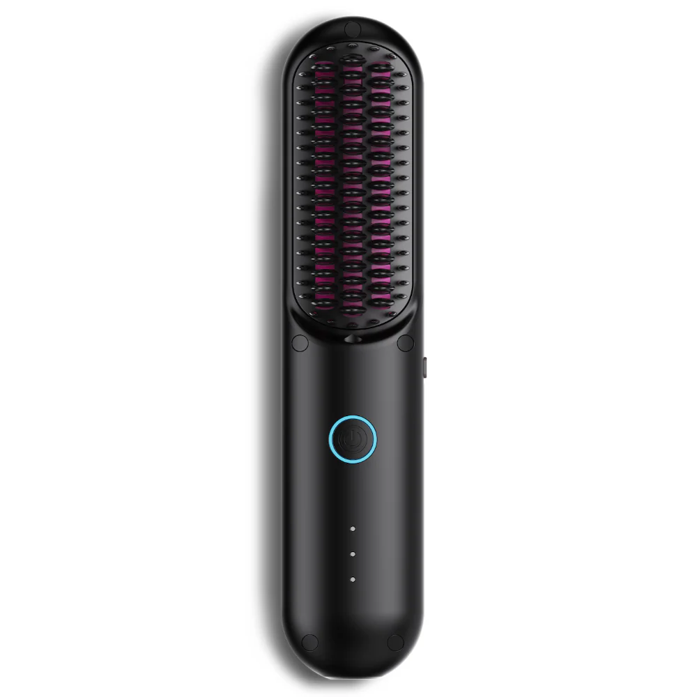TYMO Porta Pro Cordless Hair Straightening Brush Black - Image 2