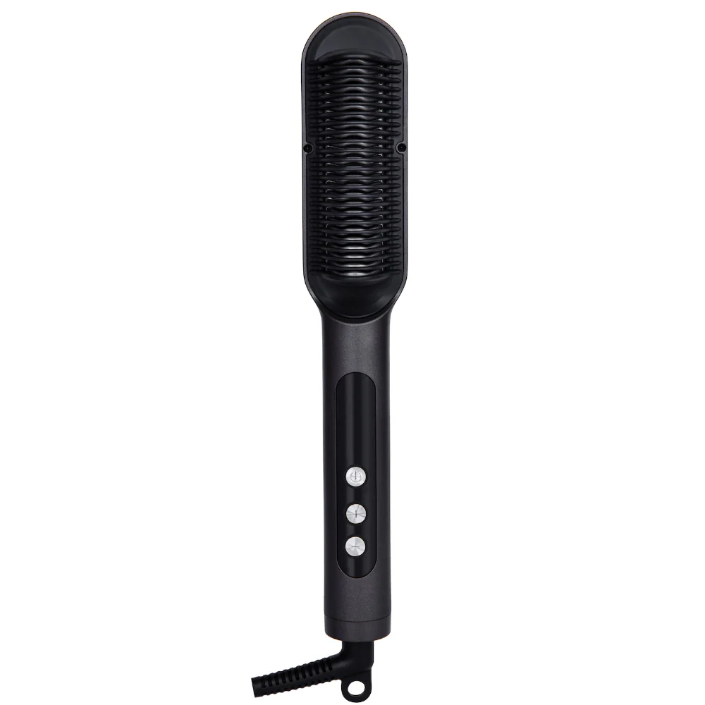 TYMO Ring Hair Straightening Comb Black - Image 2