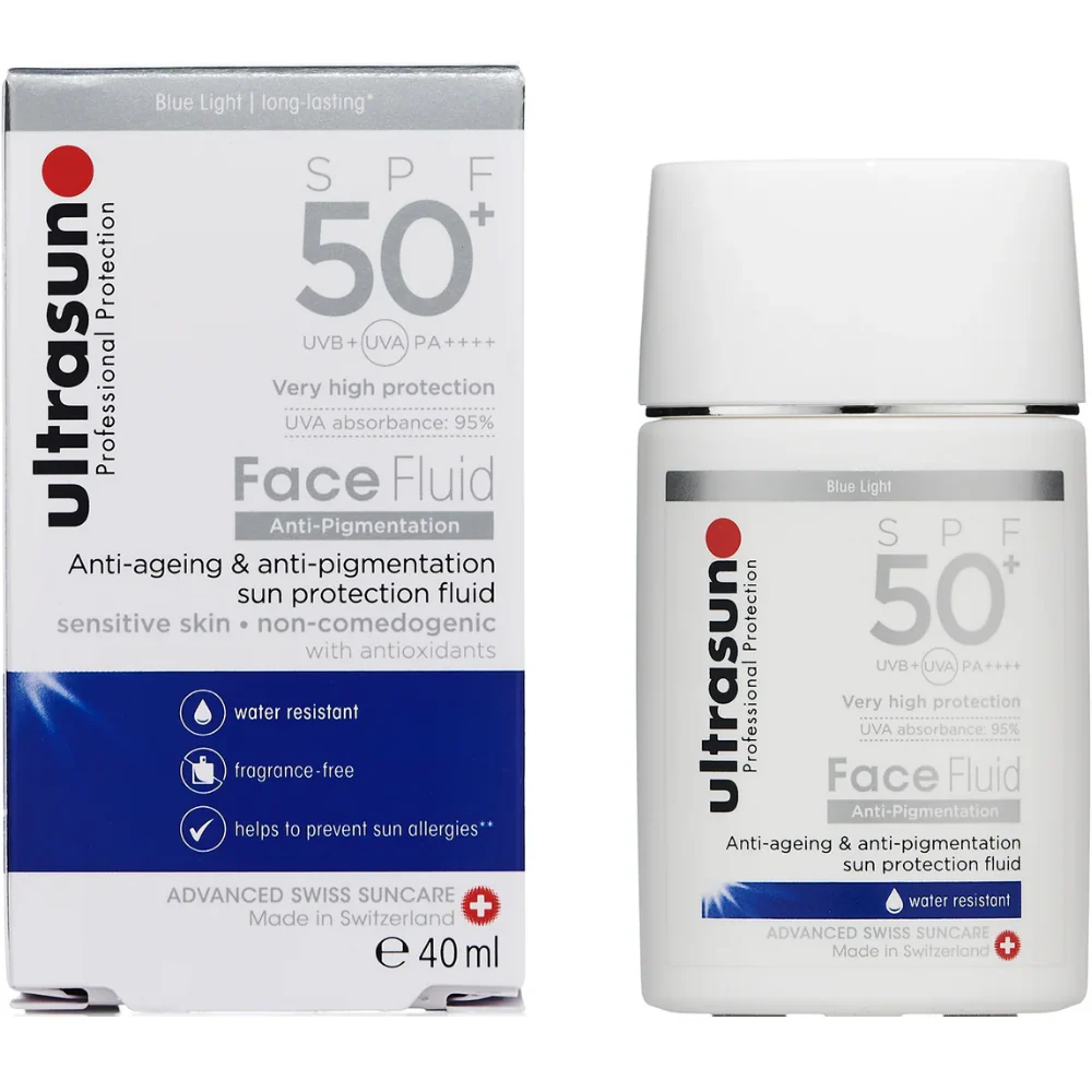 Ultrasun Universal Anti-Pigmentation Face Sun Protection Fluid PA++++ SPF50 40ml - Image 2