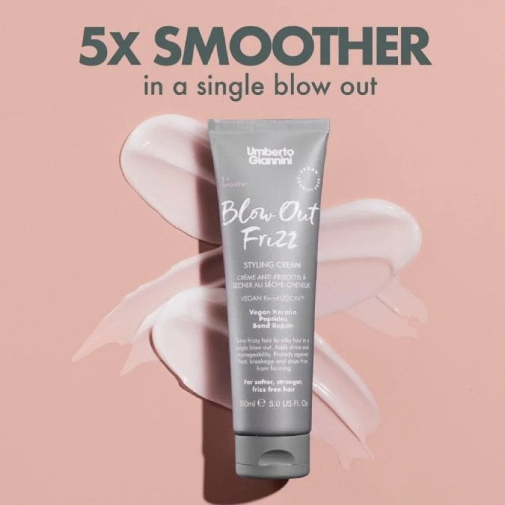 Umberto Giannini Blow Out Frizz Styling Cream 150ml - Image 6