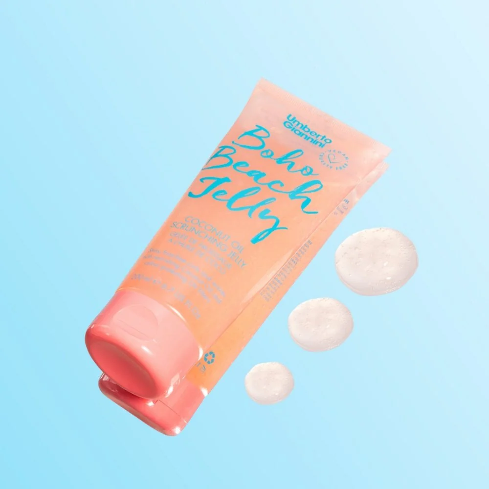 Umberto Giannini Boho Beach Coconut Oil Scrunching Jelly 200ml - Image 6