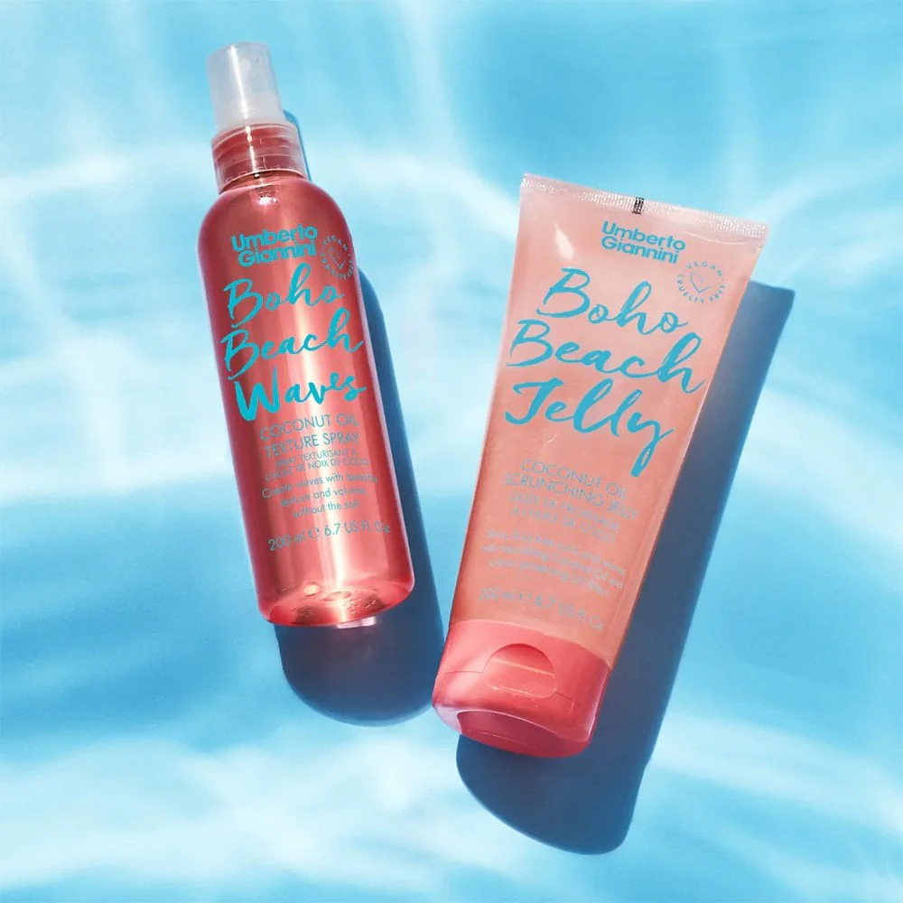 Umberto Giannini Boho Beach Waves Coconut Oil Texture Spray 200ml - Image 4