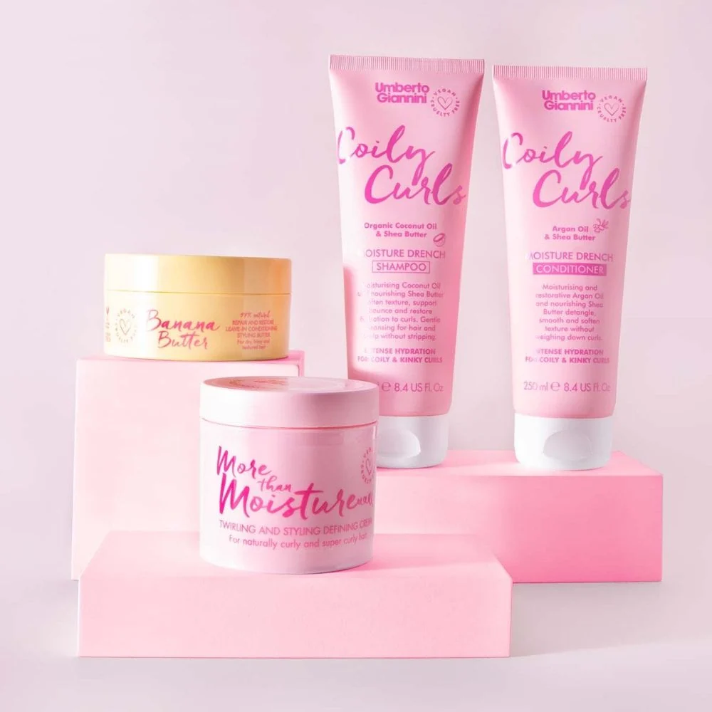 Umberto Giannini Coily Curls Moisture Conditioner 250ml - Image 2