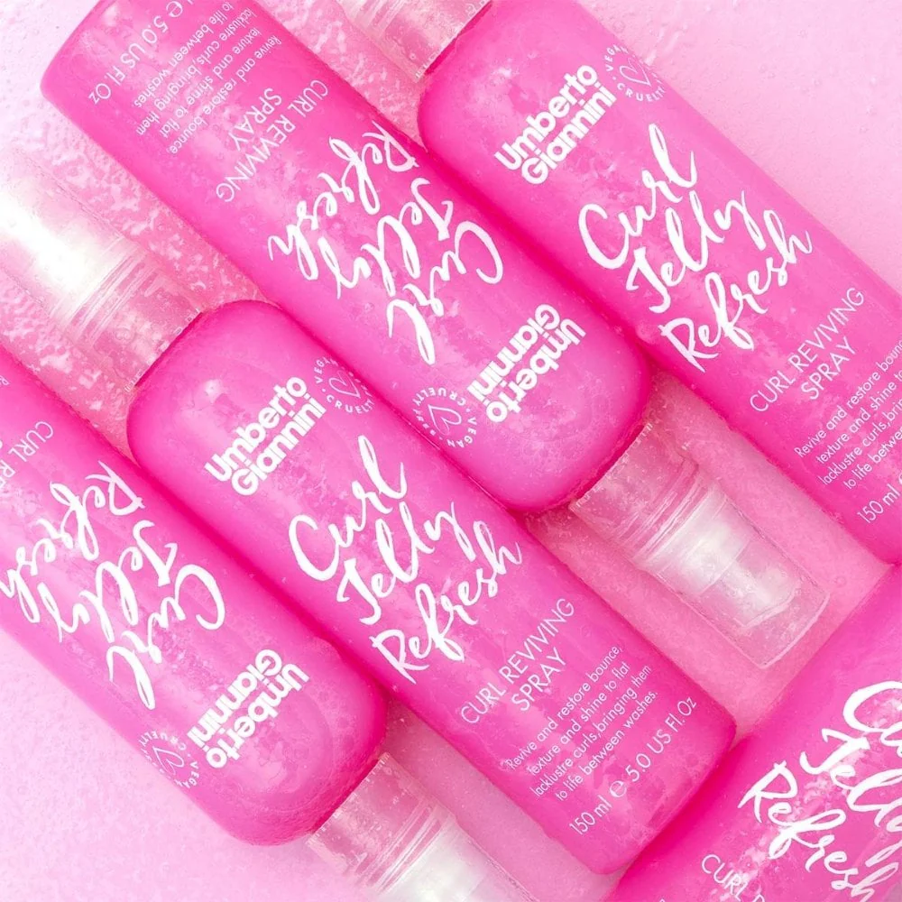 Umberto Giannini Curl Jelly Refresh Curl Reviving Spray 150ml - Image 4