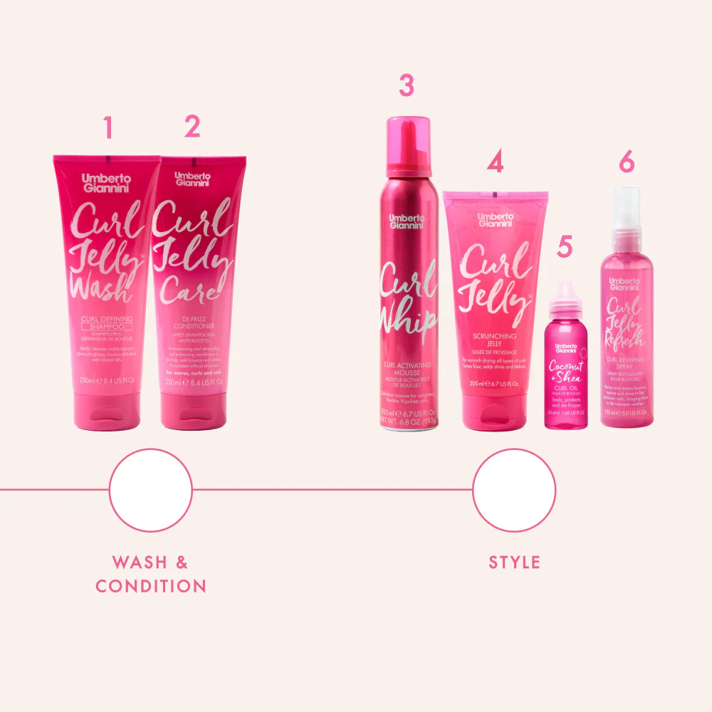 Umberto Giannini Curl Jelly Refresh Curl Reviving Spray 250ml - Image 5