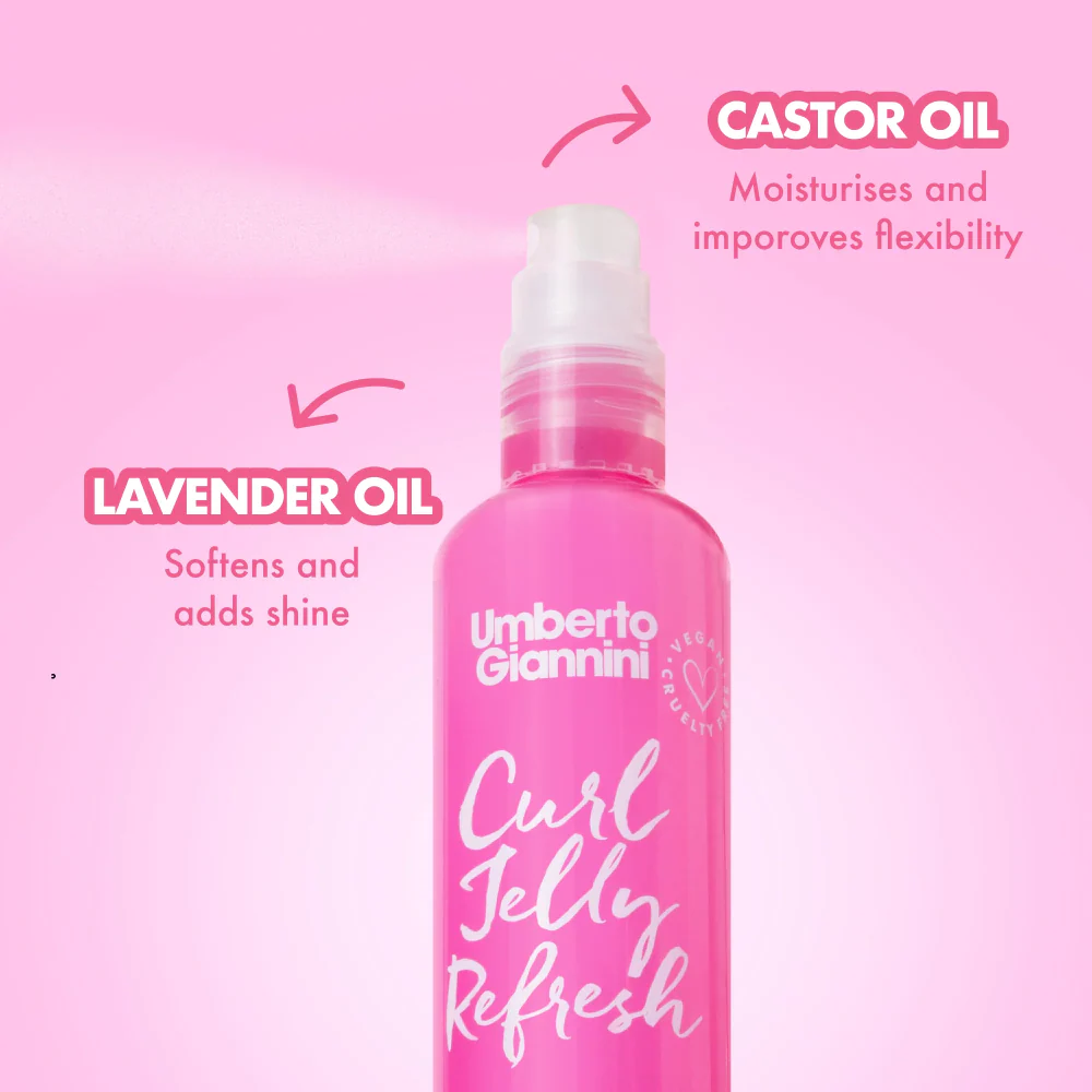 Umberto Giannini Curl Jelly Refresh Curl Reviving Spray 250ml - Image 8