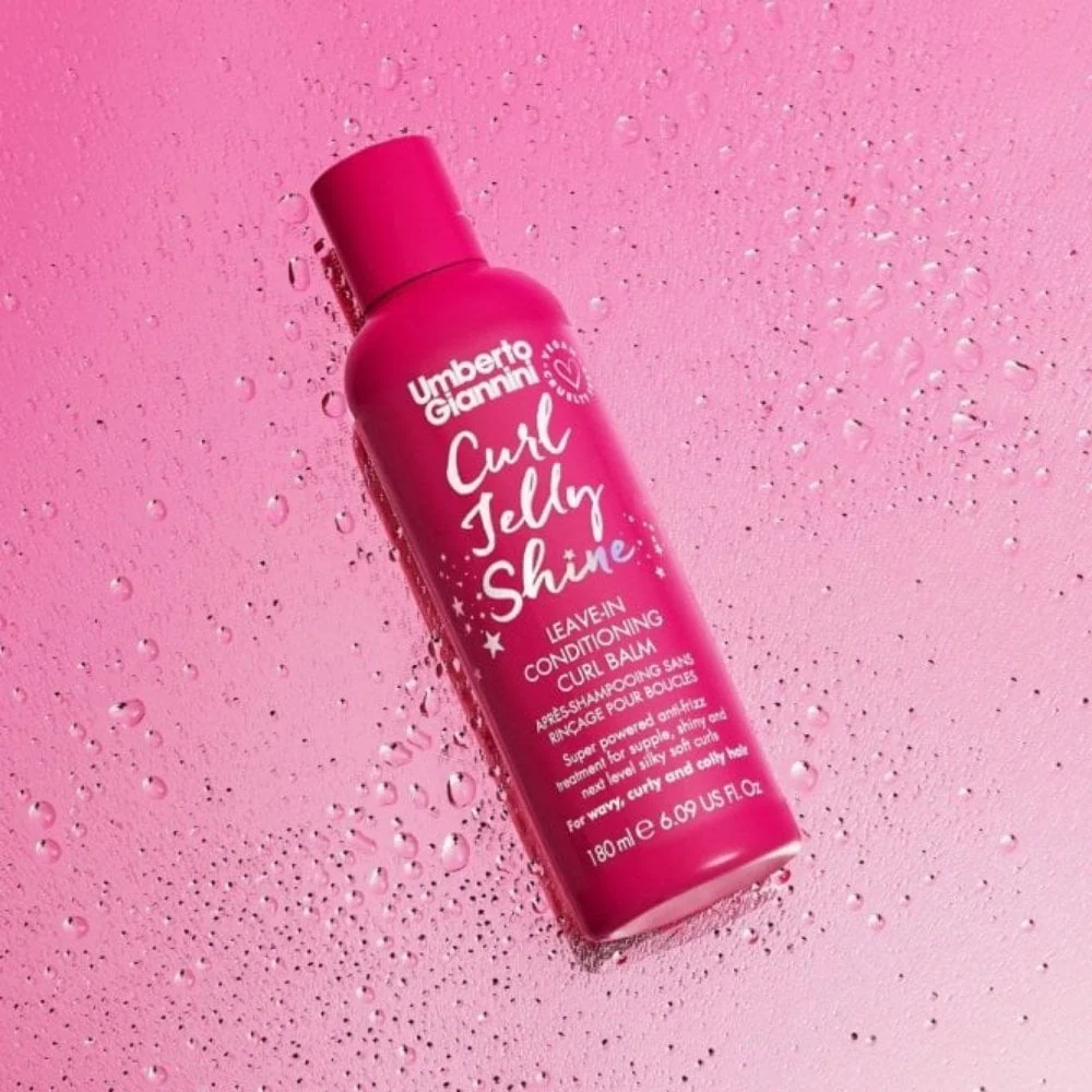 Umberto Giannini Curl Jelly Scrunching Jelly 250ml, Curl Jelly Shine 180ml & Curl Jelly Refresh 150ml Styling Trio - Image 4