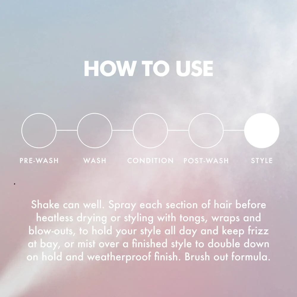 Umberto Giannini Dream Hold Frizz Control Hairspray 200ml - Image 4
