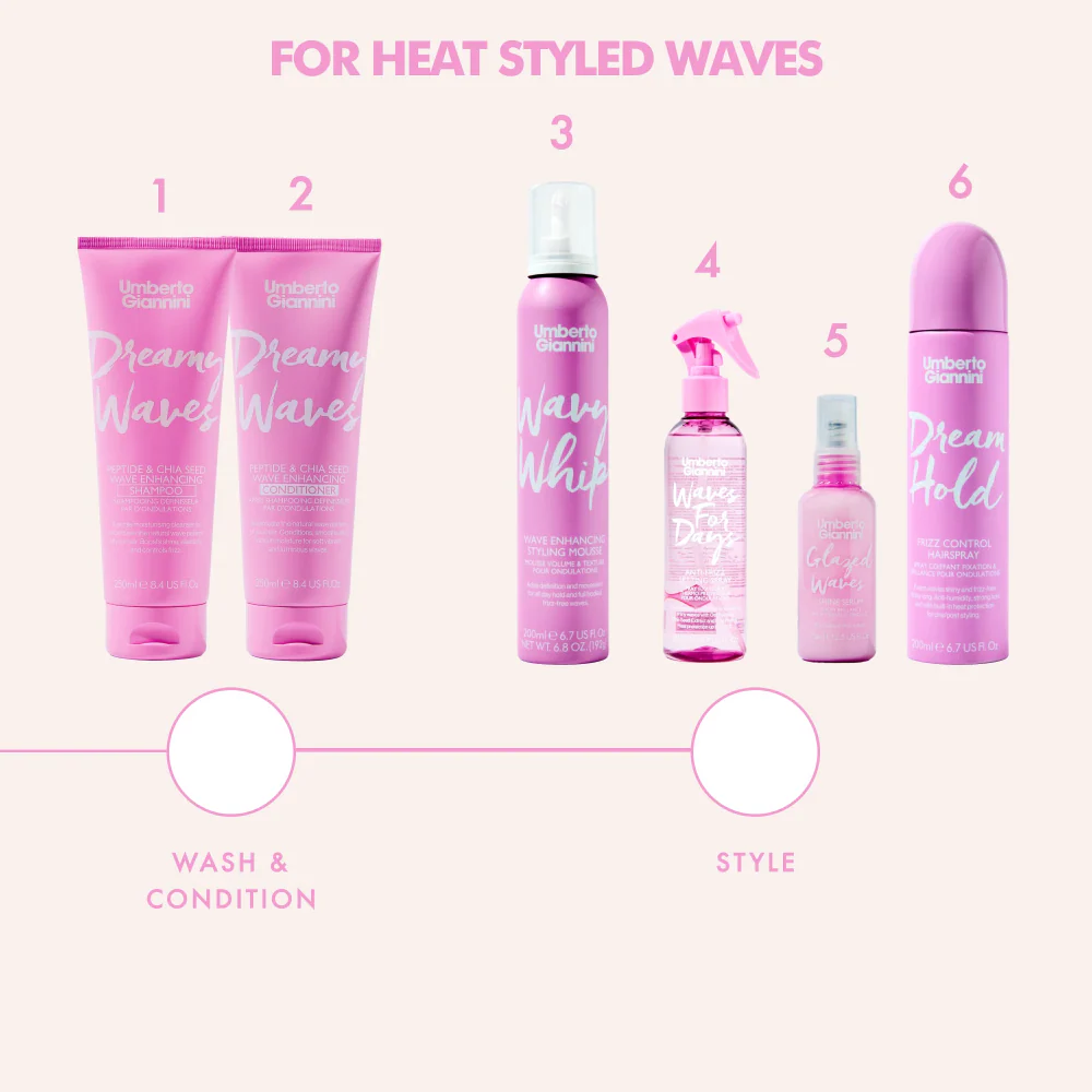 Umberto Giannini Dream Hold Frizz Control Hairspray 200ml - Image 6