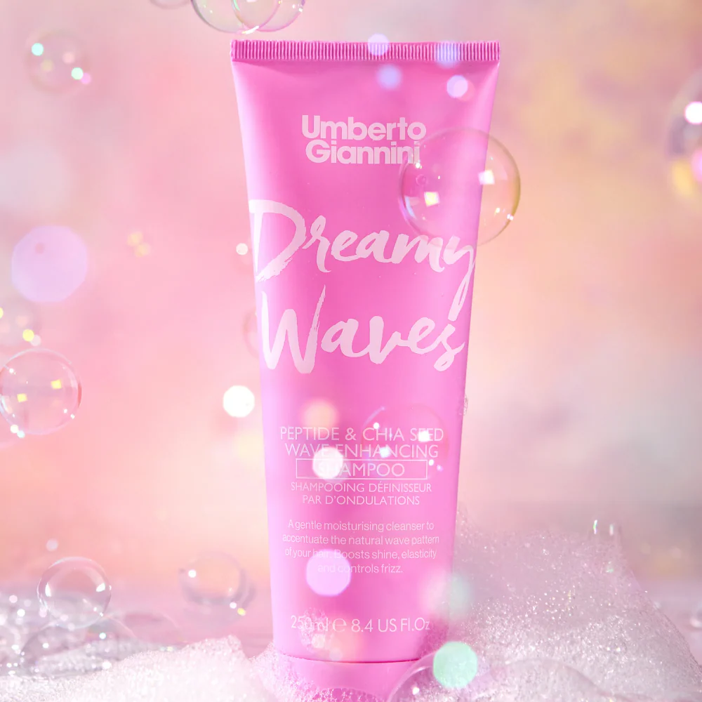 Umberto Giannini Dreamy Waves Peptide & Chia Seed Wave Enhancing Shampoo 250ml - Image 6
