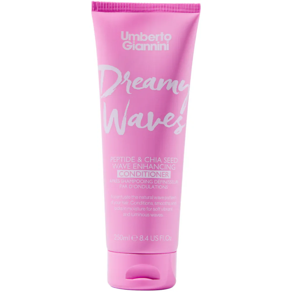 Umberto Giannini Dreamy Waves Peptide & Chia Seed Wave Enhancing Shampoo & Conditioner Twin 2 x 250ml - Image 3