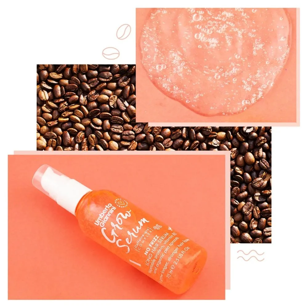 Umberto Giannini Grow Serum No Frizz Serum 75ml - Image 5