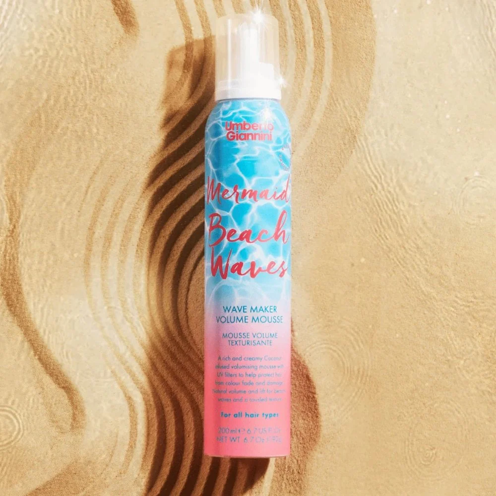 Umberto Giannini Mermaid Beach Waves Volume Mousse 200ml - Image 6