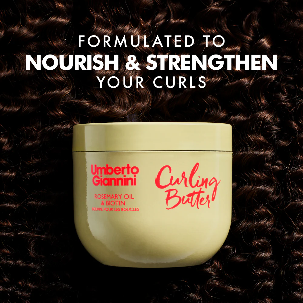 Umberto Giannini Rosemary Oil & Biotin Curling Butter 250ml - Image 3