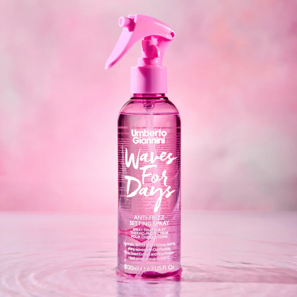 Umberto Giannini Waves For Days Anti-Frizz Setting Spray 200ml - Image 5