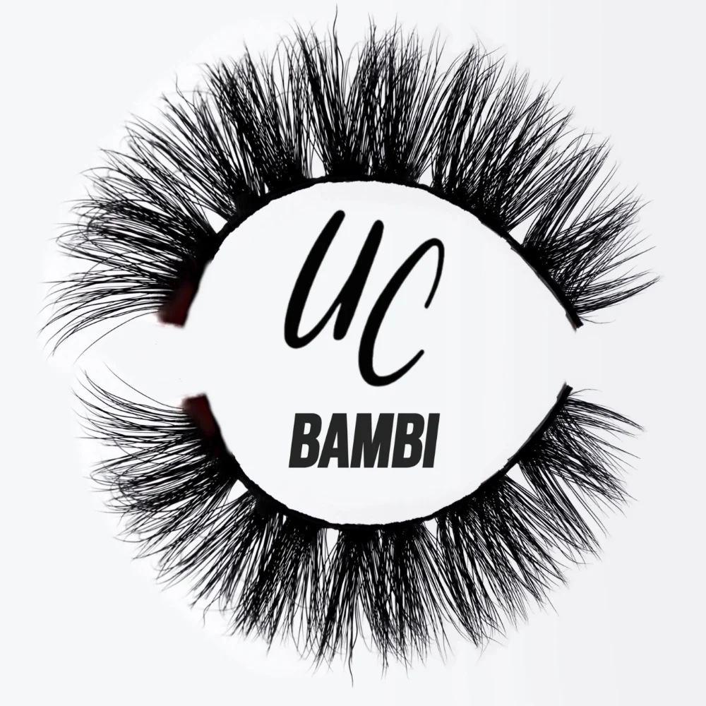 Unicorn Cosmetics Bambi Unicorn Strip Lashes Black - Image 4