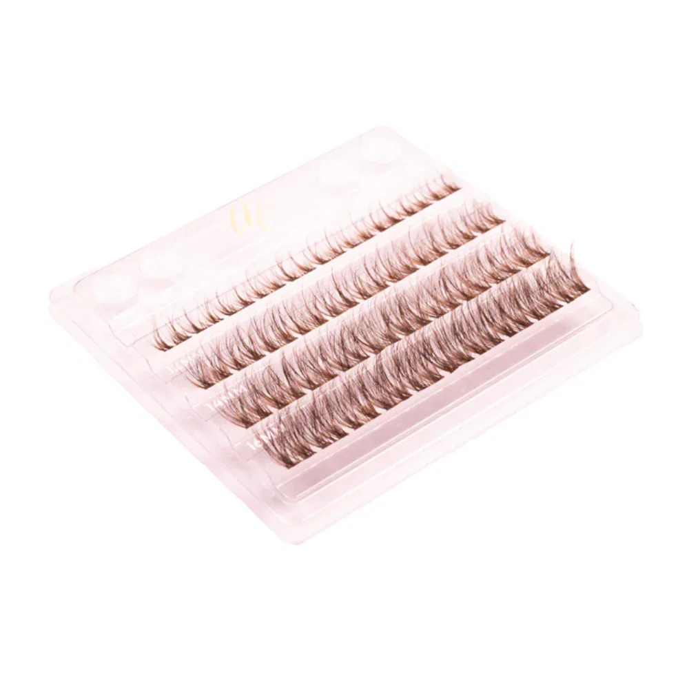 Unicorn Cosmetics Don't Give A Fluff Unbearlievable DIY Individual Lash Clusters Mocha Melt - Image 4