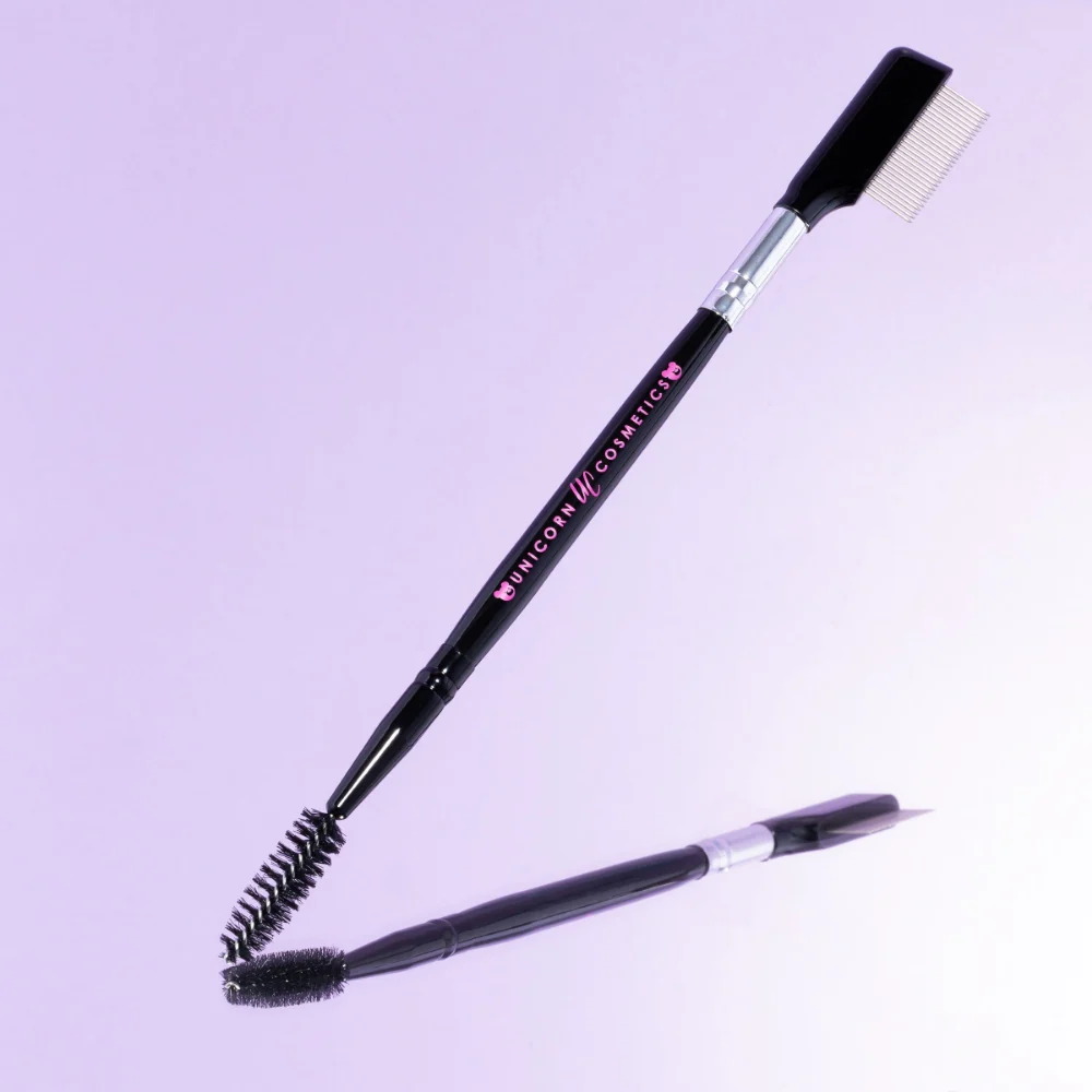 Unicorn Cosmetics Duo Ended Bear Brow Styling Comb - Image 3