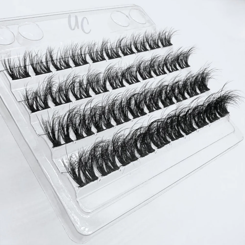 Unicorn Cosmetics For Fluff Sake Unbearlievable DIY Individual Lash Clusters Black - Image 4