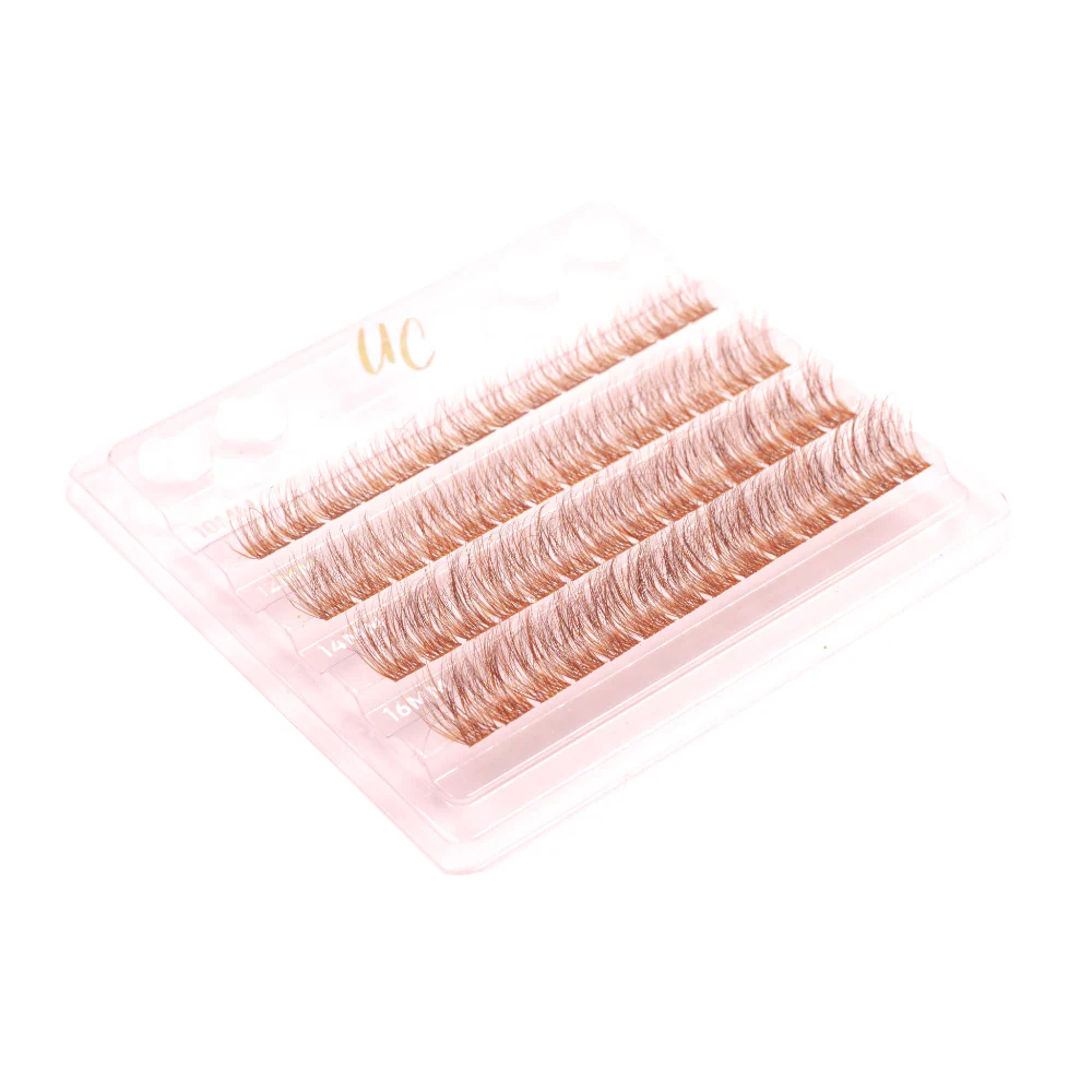 Unicorn Cosmetics Fur-Ever & Always Unbearlievable DIY Individual Lash Clusters Caramel Glaze - Image 2