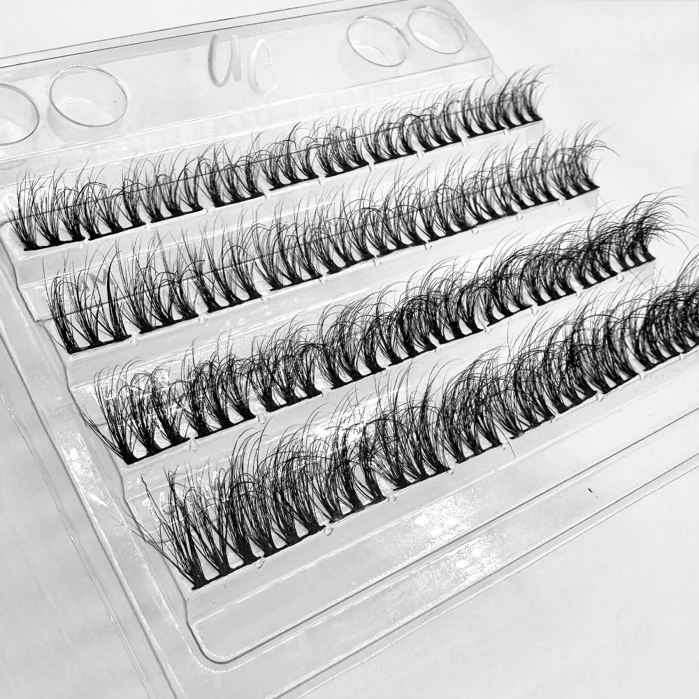 Unicorn Cosmetics Fur-Ever Mine Unbearlievable DIY Individual Lash Clusters Black - Image 4
