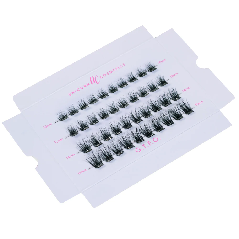 Unicorn Cosmetics G.T.F.O Super Pre-Glued Party Lashes - Image 2