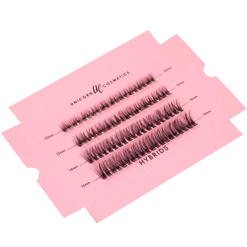Unicorn Cosmetics HYBRIDS Super Pre-Glued Party Lashes - Image 2