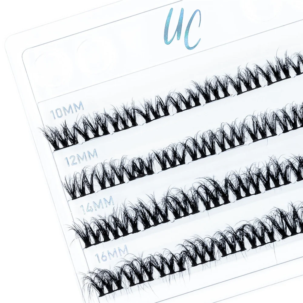 Unicorn Cosmetics Shut The Fluff Up Unbearlievable DIY Individual Lash Clusters Black - Image 4