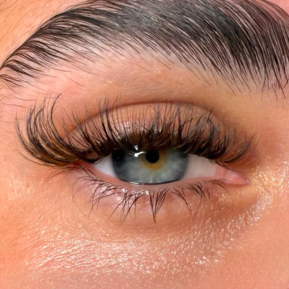 Unicorn Cosmetics Shut The Fluff Up Unbearlievable DIY Individual Lash Clusters Espresso Swirl - Image 3
