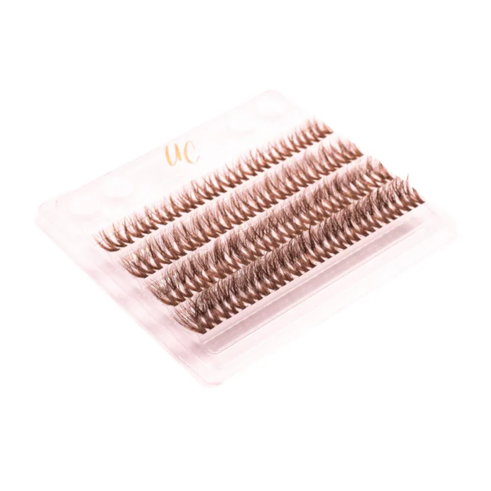 Unicorn Cosmetics Shut The Fluff Up Unbearlievable DIY Individual Lash Clusters Mocha Melt - Image 4