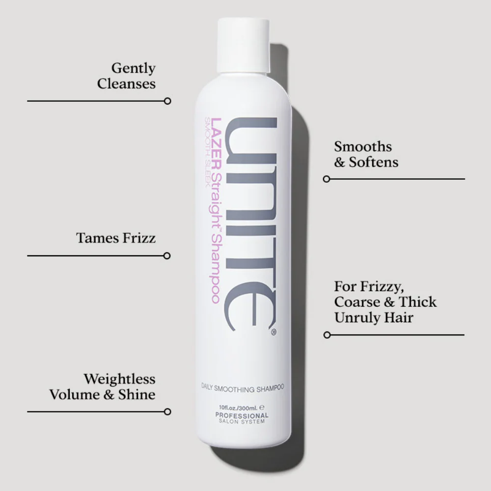 Unite Lazer Straight Smoothing Shampoo 300ml - Image 2