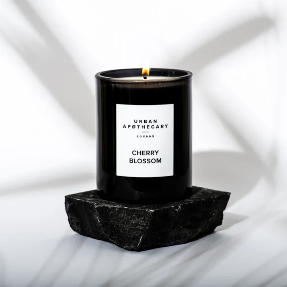 Urban Apothecary Cherry Blossom Signature Jar Candle 300g - Image 3