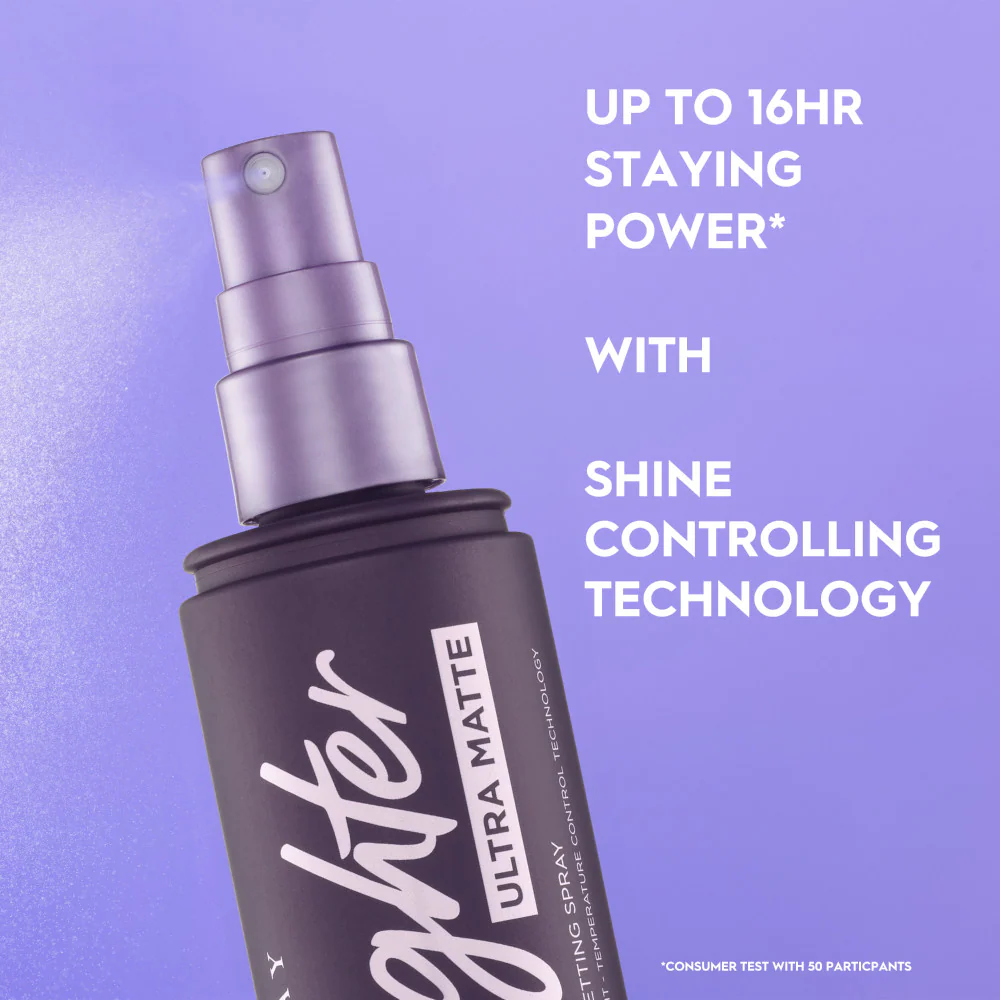 Urban Decay All Nighter Long Lasting Makeup Setting Spray Ultra Matte 118ml - Image 2