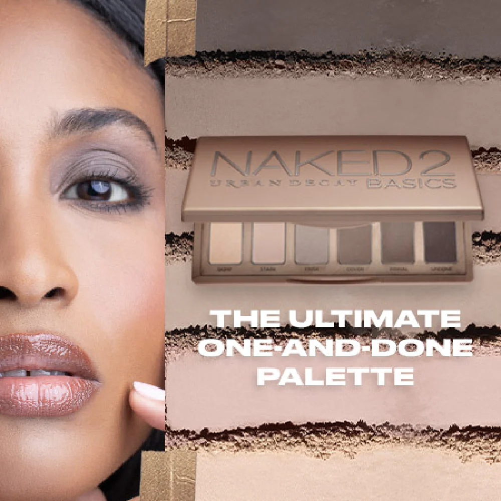 Urban Decay Naked 2 Basics 6 Colour Eyeshadow Palette - Image 5