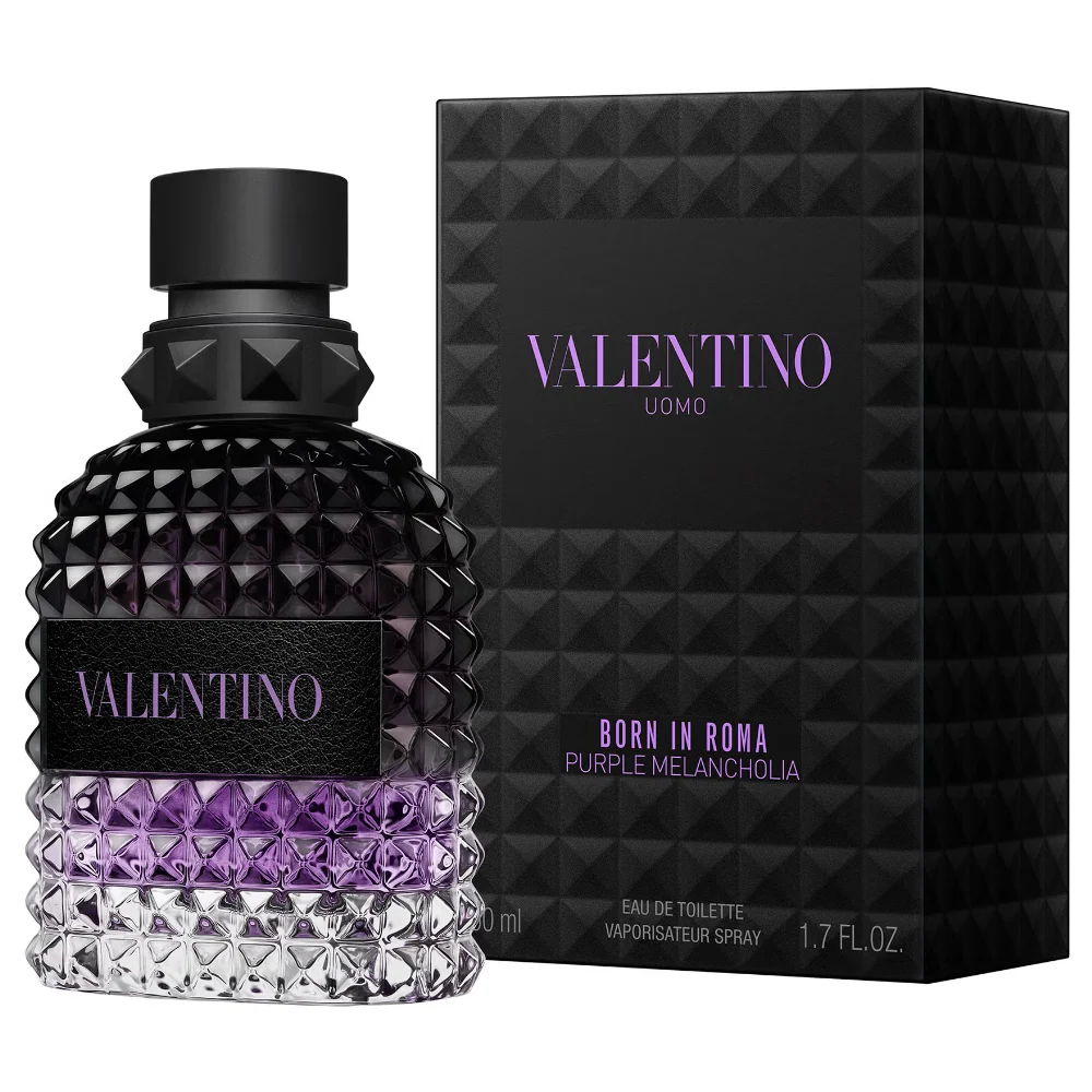 Valentino Born In Roma Uomo Purple Melancholia Eau De Toilette 50ml - Image 2