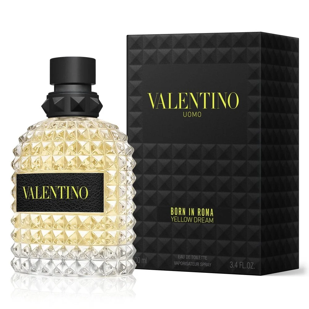 Valentino Born In Roma Uomo Yellow Dream Eau De Toilette 100ml - Image 2