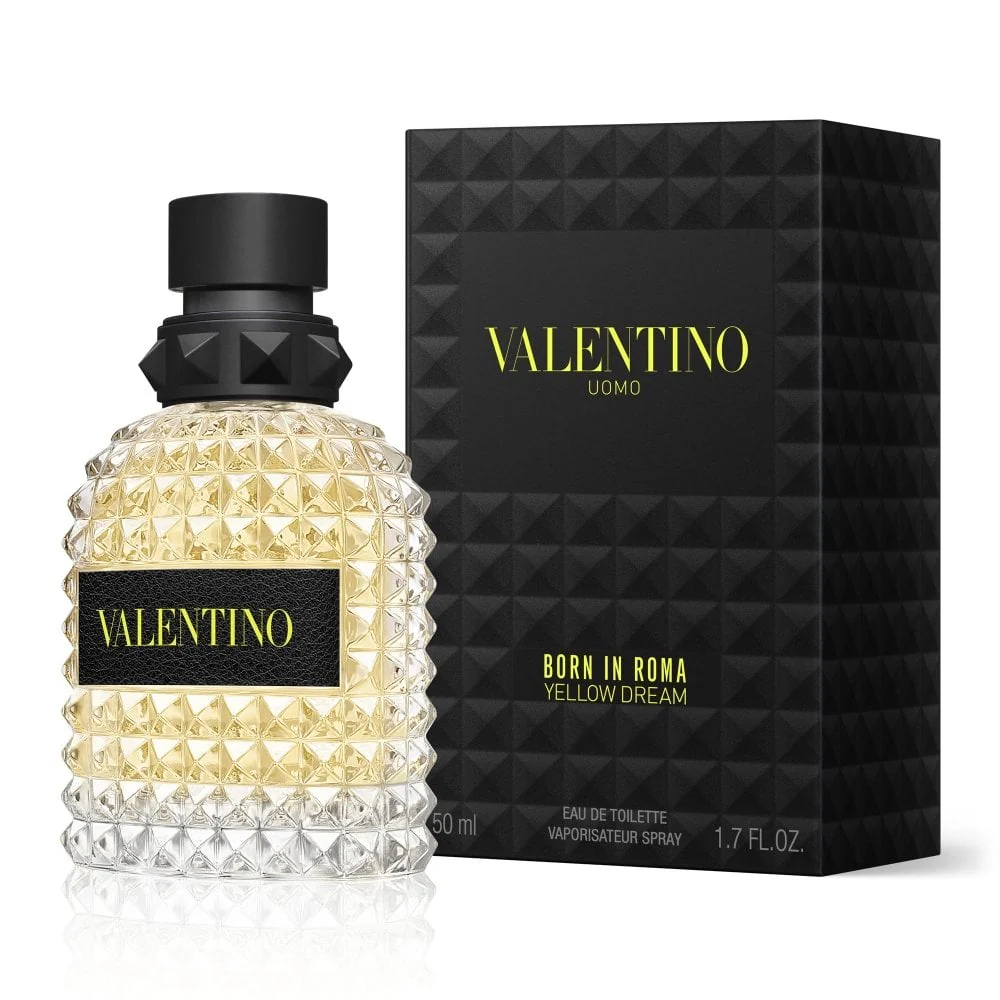 Valentino Born In Roma Uomo Yellow Dream Eau De Toilette 50ml - Image 2