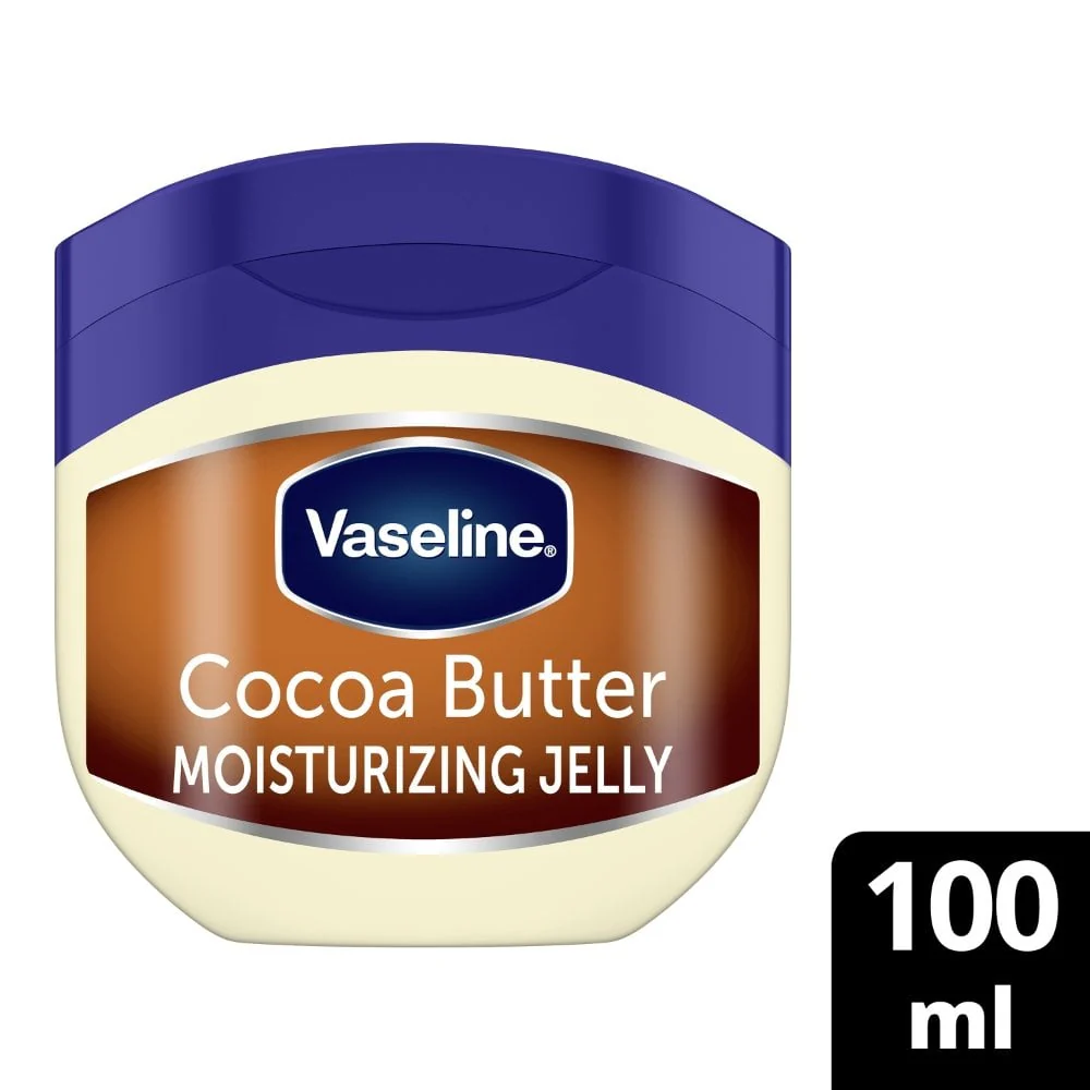 Vaseline Cocoa Butter Petroleum Jelly Skin Protectant 100ml - Image 2