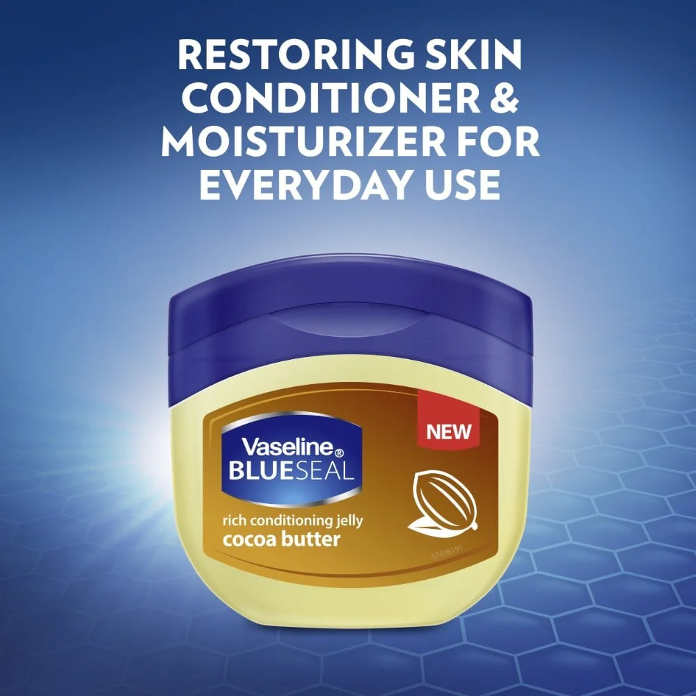 Vaseline Cocoa Butter Petroleum Jelly Skin Protectant 100ml - Image 3