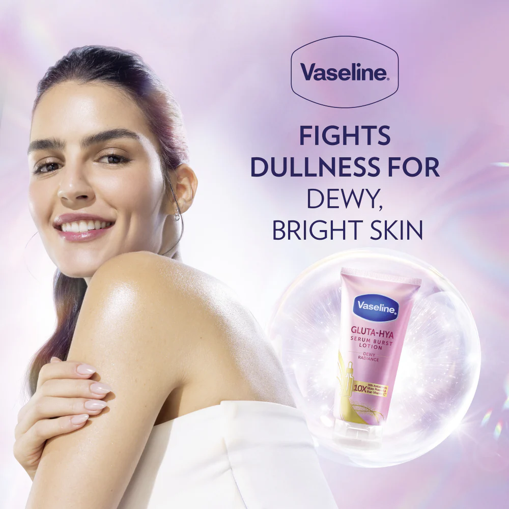 Vaseline Gluta-Hya Dewy Radiance Serum Burst Lotion 200ml - Image 5