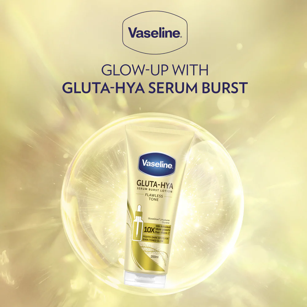 Vaseline Gluta-Hya Flawless Glow Serum-In-Lotion 200ml - Image 4
