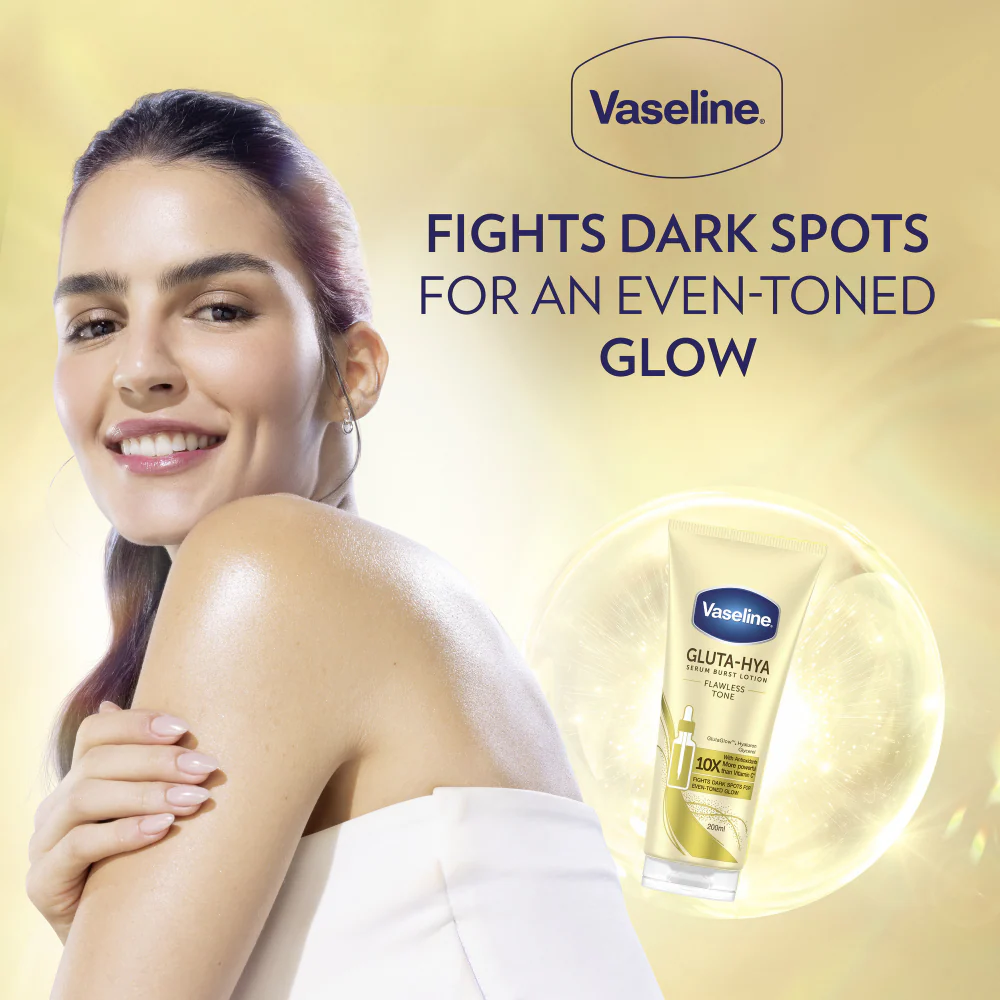 Vaseline Gluta-Hya Flawless Glow Serum-In-Lotion 200ml - Image 5